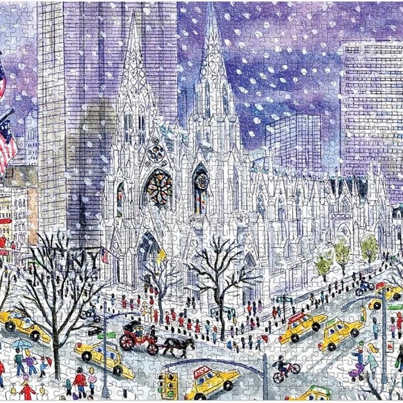 NWT Galison St. Patrick’s Cathedral 1000 Piece Puzzle - Picture 3 of 4